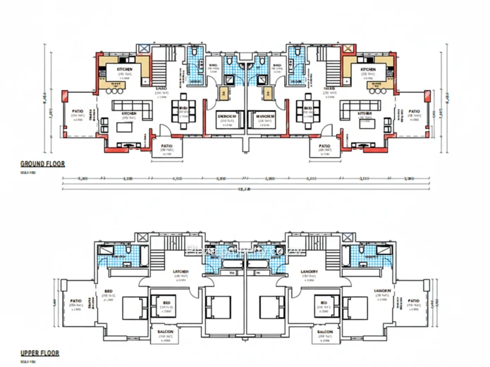Exclusive Contemporary Duplex Cluster