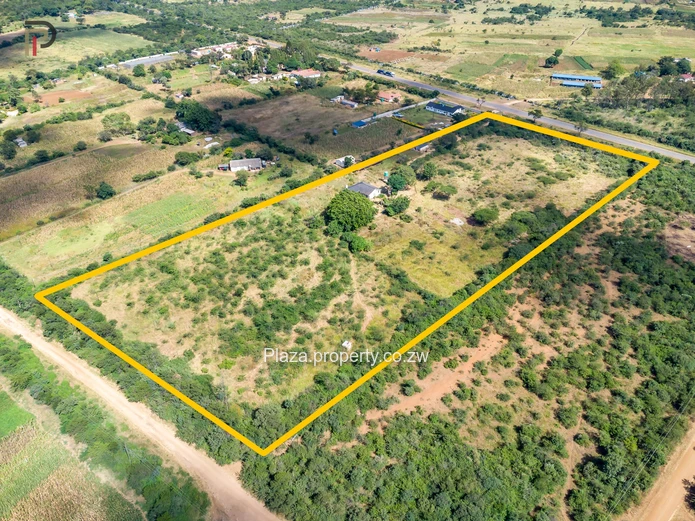 Prime 3.3Ha Agricultural Plot with Road Frontage & Development Potential – Gweru